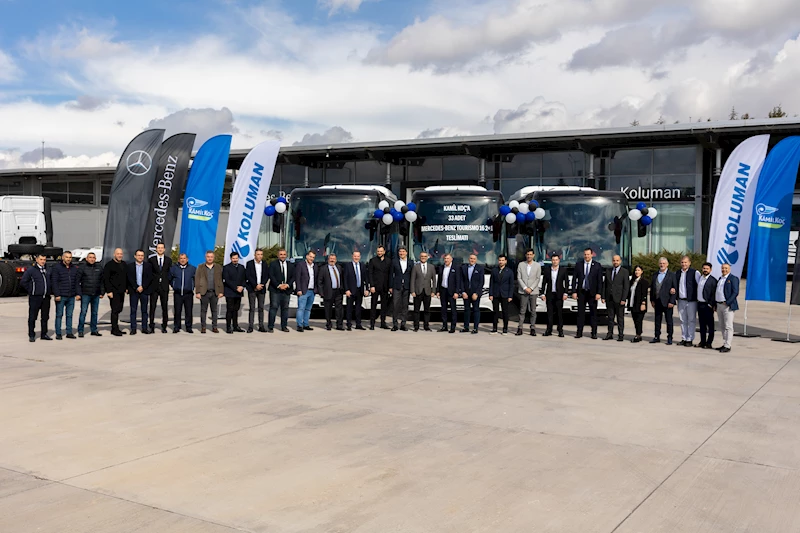 Kâmil Koç, 33 adet Mercedes-Benz otobüsü filosuna kattı