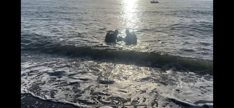 Zonguldak’ta denize giren üniversite öğrencisi boğuldu
