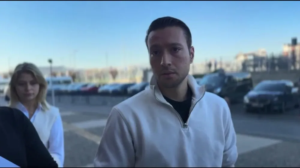 Hakem Zorbay Küçük suç duyurusunda bulunmak için adliyeye geldi