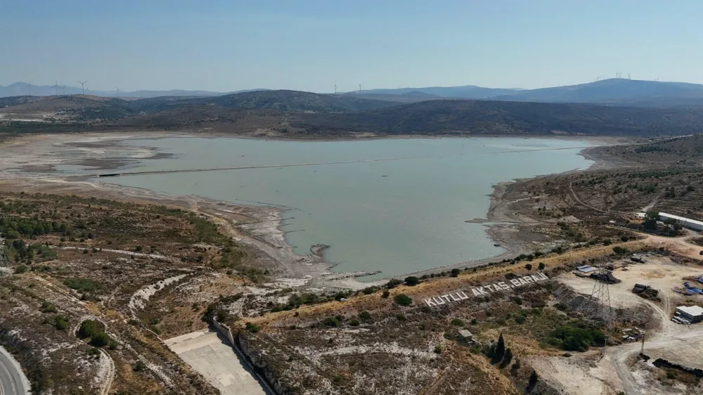 Tahtalı Barajı’nda su seviyesi yüzde 1