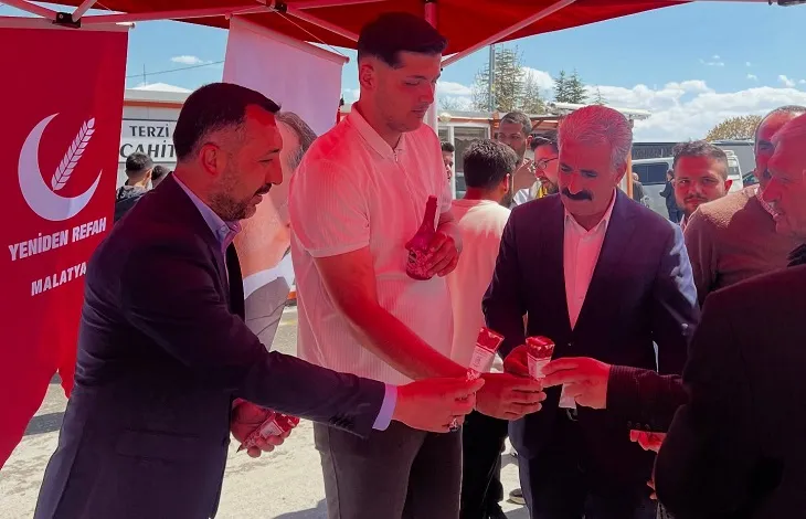 Yeniden Refah Partisi Malatya’da Kutlu Doğum Haftası Etkinliği Düzenledi