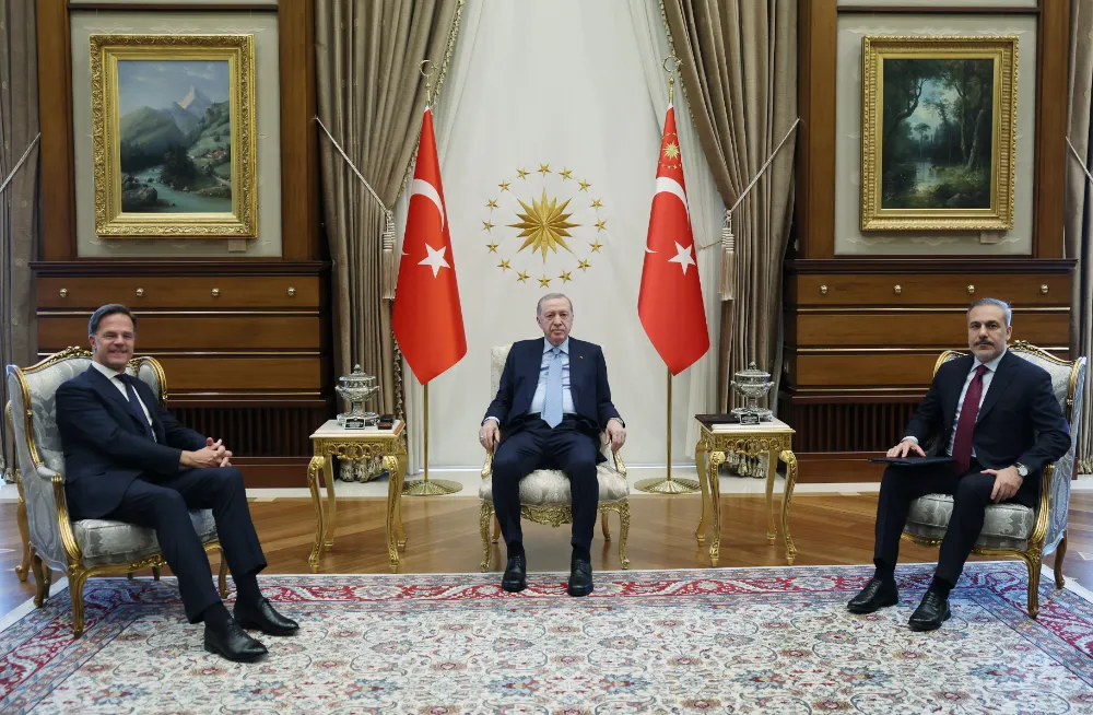 Cumhurbaşkanı Erdoğan, NATO Genel Sekreteri Rutte