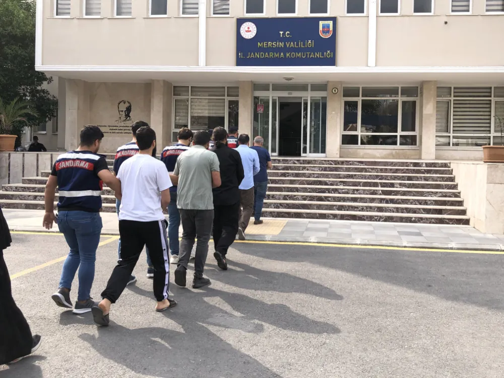 Mersin merkezli 7 ilde DEAŞ operasyonu 10 gözaltı