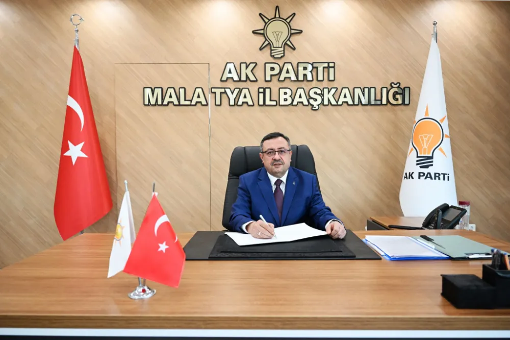 Ak Parti Malatya İl Başkanı Bakan’dan 19 Mayıs Mesajı