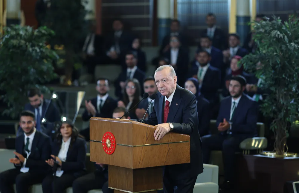 Erdoğan :Terörsüz Türkiye kavşağını geçip Türkiye Yüzyılı’na hızla ulaşacağız
