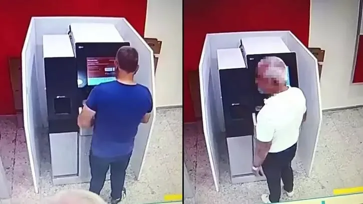ATM’de kalan 13 bin lirası, sıradaki diğer müşteri tarafından çalındı