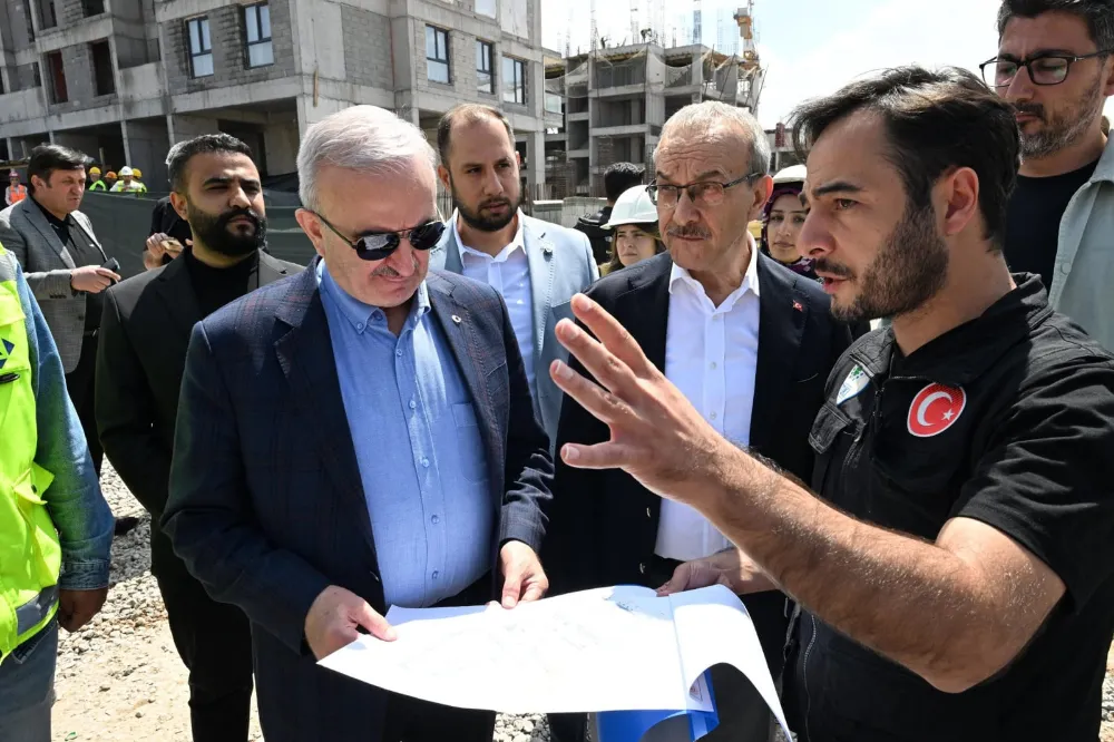 İçişleri Bakan Yardımcısı Münir Karaloğlu Malatya’da İncelemelerde Bulundu