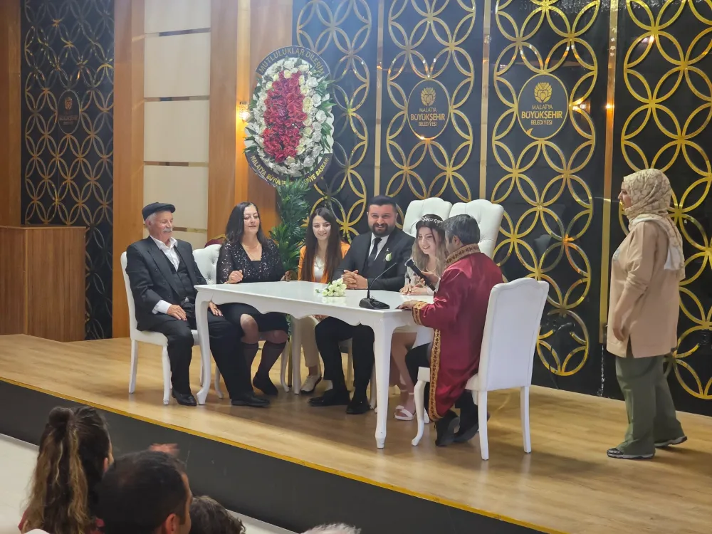Malatya’da 5 Nisan’da Nikah Yoğunluğu Yaşandı