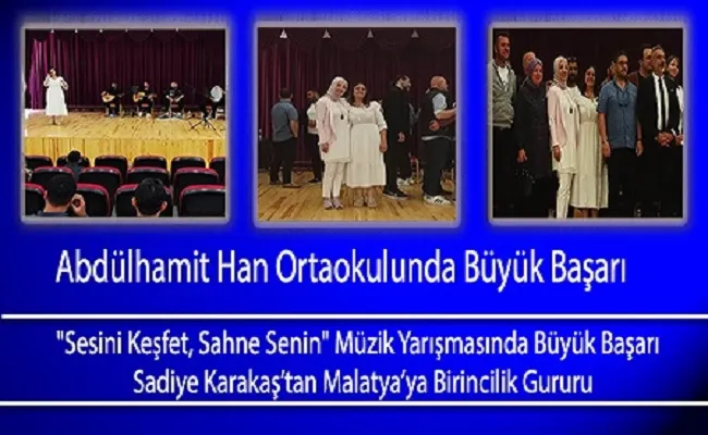 Abdülhamit Han Ortaokulunda Büyük Başarı