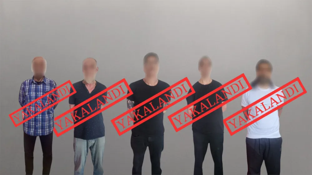 Kırmızı bültenle aranan 5 suçlunun Türkiye