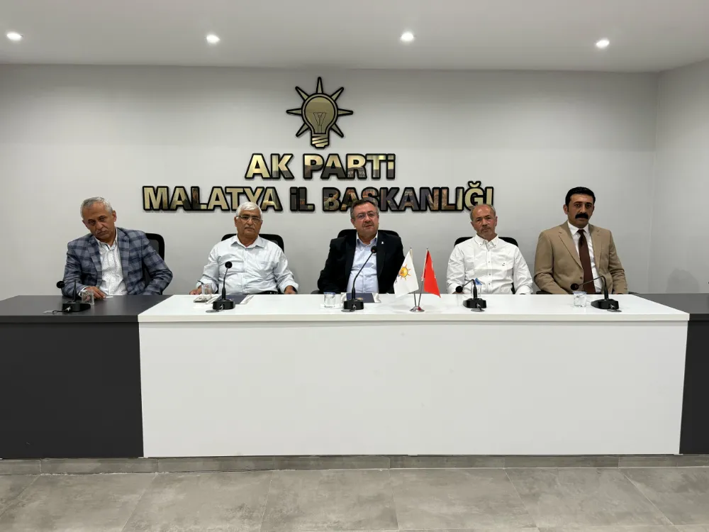Ak Parti Malatya İl Başkanı Bakan : “Bu şehirde görev alan herkes taşın altına elini koymalıdır”