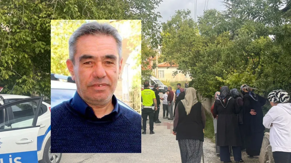 Evine 50 metre kala uğradığı bıçaklı saldırıda öldürüldü