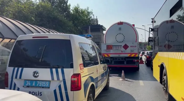  Eyüpsultan’da yakıt tankerinin çarptığı yaya öldü