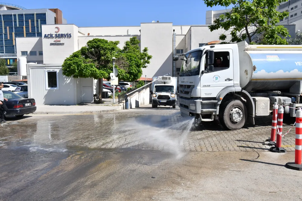 Yeşilyurt ilçesi,temizlik ve çevre düzenlemesiyle bölgenin parlayan yıldızı