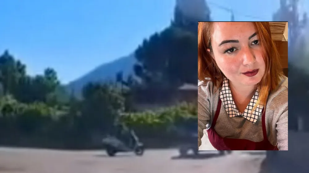Otomobil ile çarpışan motosikletin sürücüsü Merve kurtarılamadı