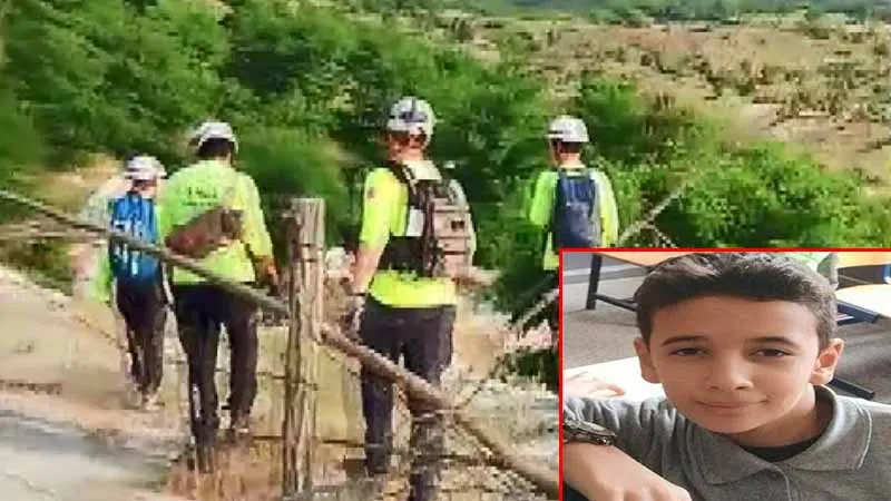 Kayıp ortaokul öğrencisi Burak’ı 94 kişilik ekip arıyor