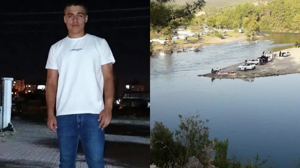 Irmağa düşen topu almak için suya atlayan genç akıntıya kapılıp kayboldu