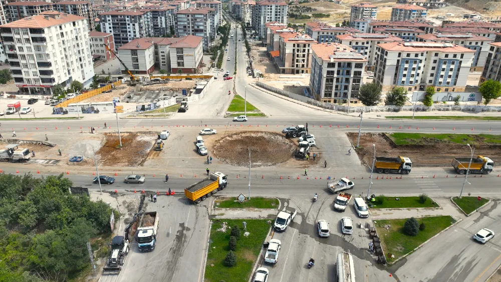 Çöşnük Kavşağı’ndaki düzenleme Malatya’nın trafik yükünü hafifletecek