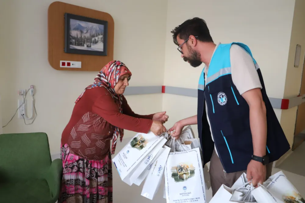 Battalgazi Belediyesi’nden Hasta Refakatçilerine Anlamlı Destek