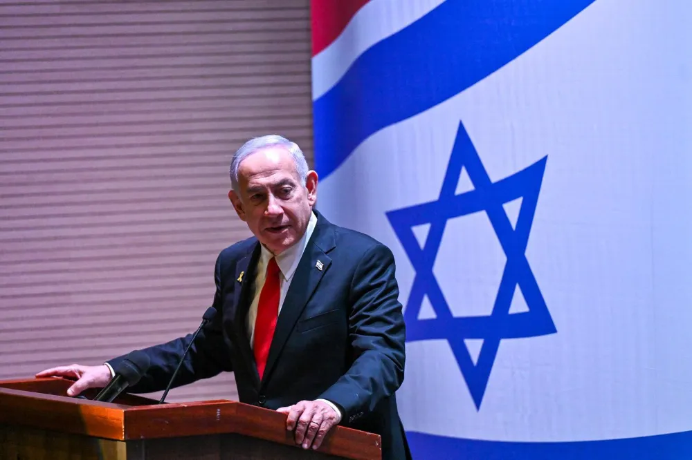 Netanyahu : Filistin devletini tanıma kararı alan Macron