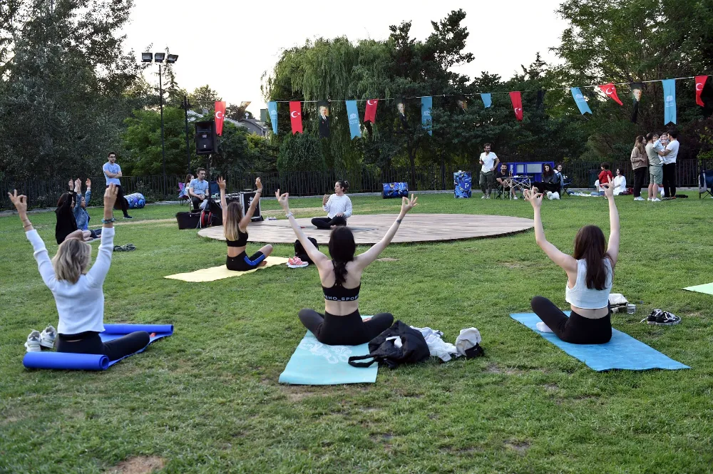 Beşiktaş’ta zumba, pilates ve yoga etkinlikleri başlıyor