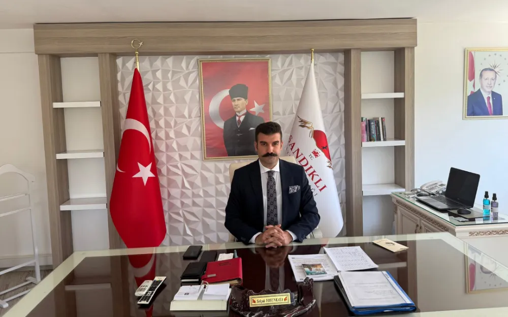 Sandıklı Kaymakamı Yosunkaya göreve başladı