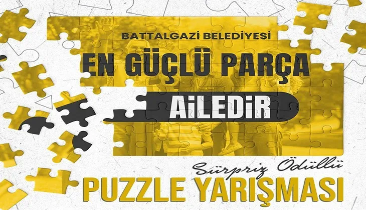 Battalgazi Belediyesi’nden Aile Bağını Güçlendirecek Puzzle Yarışması 