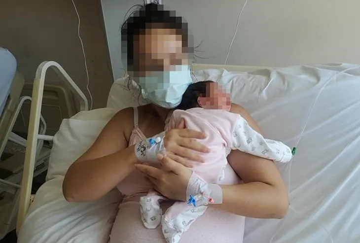 Doğumda vücudunda unutulan gazlı bez , 2 yıl sonra ameliyatla alındı