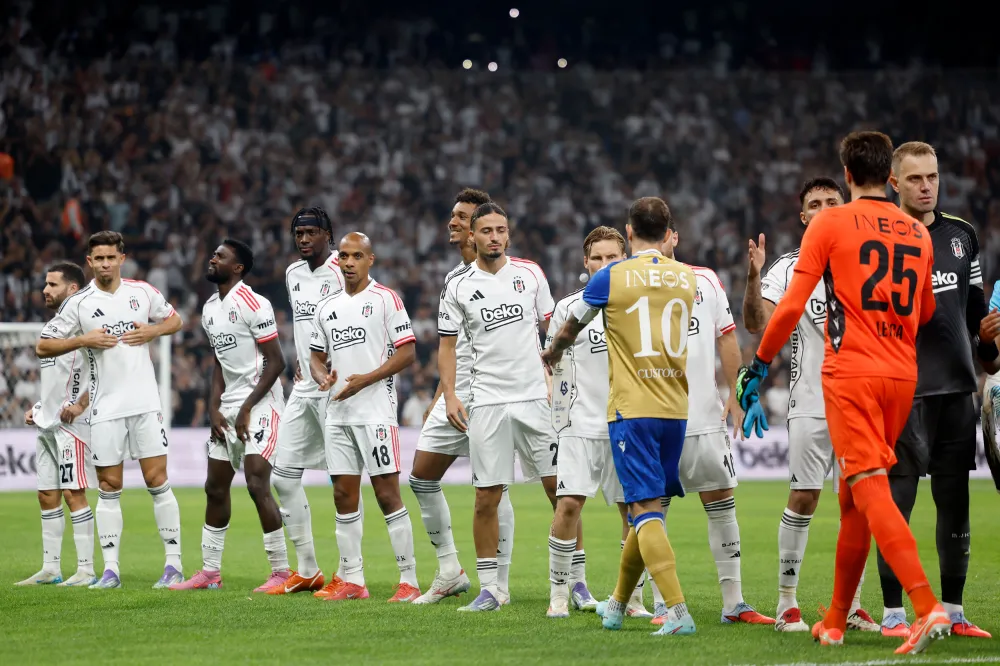 Beşiktaş, Avrupa kupalarına veda etti 