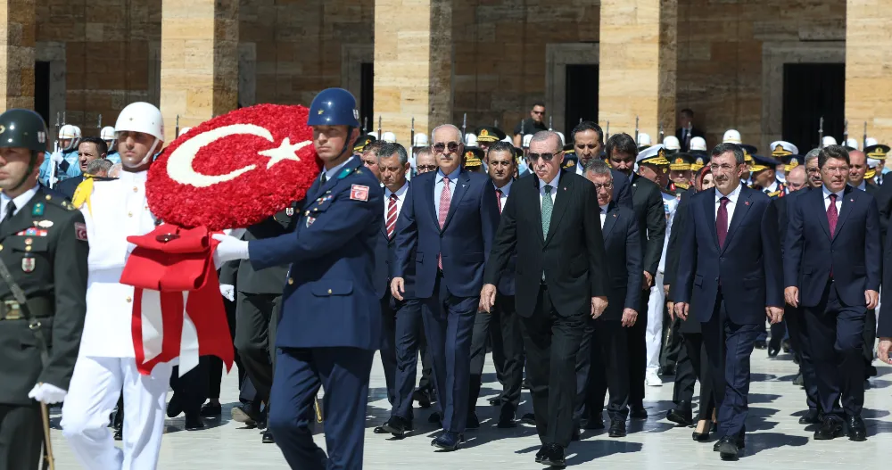 Cumhurbaşkanı Recep Tayyip Erdoğan, Anıtkabir