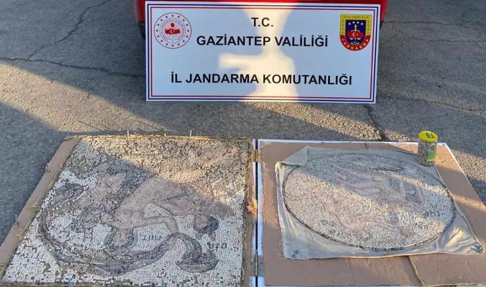Gaziantep’te tarihi eser operasyonu 3 gözaltı