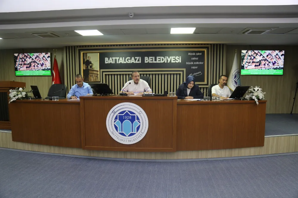 Battalgazi Belediyesi Ağustos Ayı Meclis Toplantısında 6 Madde Karara Bağlandı