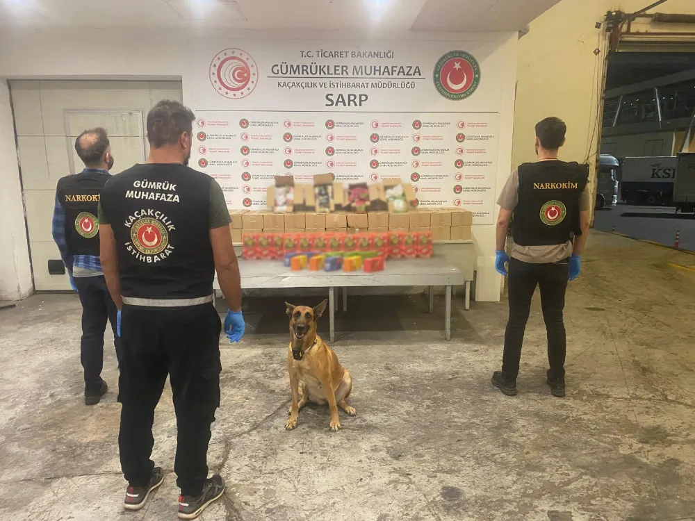 İki ayrı operasyonda 310 kilo esrar ve 291 kilo kokain ele geçirildi
