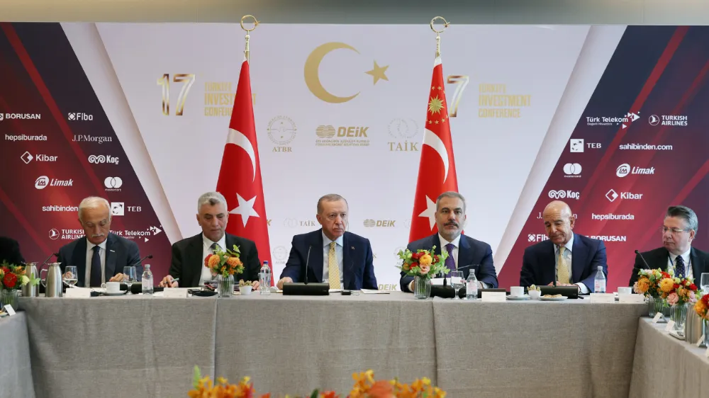 Erdoğan, Türkiye-ABD İş Konseyi tarafından düzenlenen Türk Yatırım Konferansı’na katıldı
