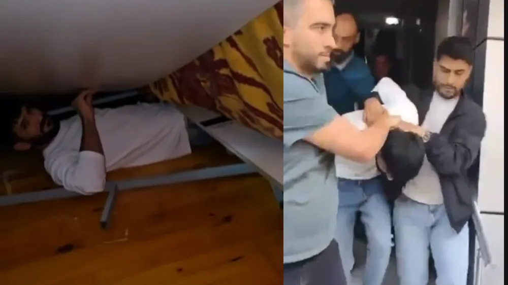 15 yıl kesinleşmiş hapis cezası bulunan cezaevi firarisi, bazanın altında yakalandı