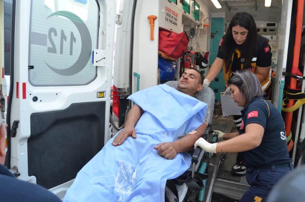 Aksaray’da alacağını alamayınca iş yerini sahibini vurdu : 2 yaralı