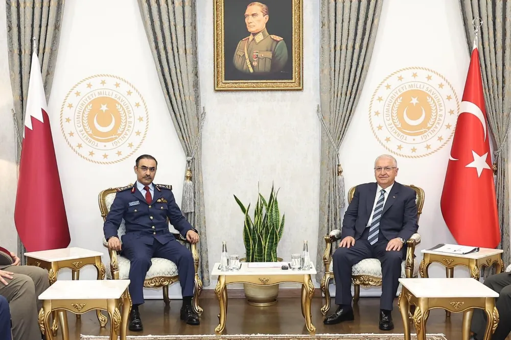 Bakan Güler, Katar Genelkurmay Başkanı Al Mannai