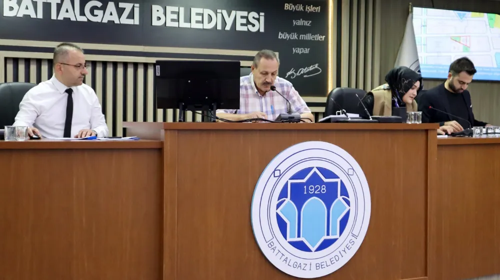 Battalgazi Belediyesi Meclis toplantısında 10 madde görüşüldü