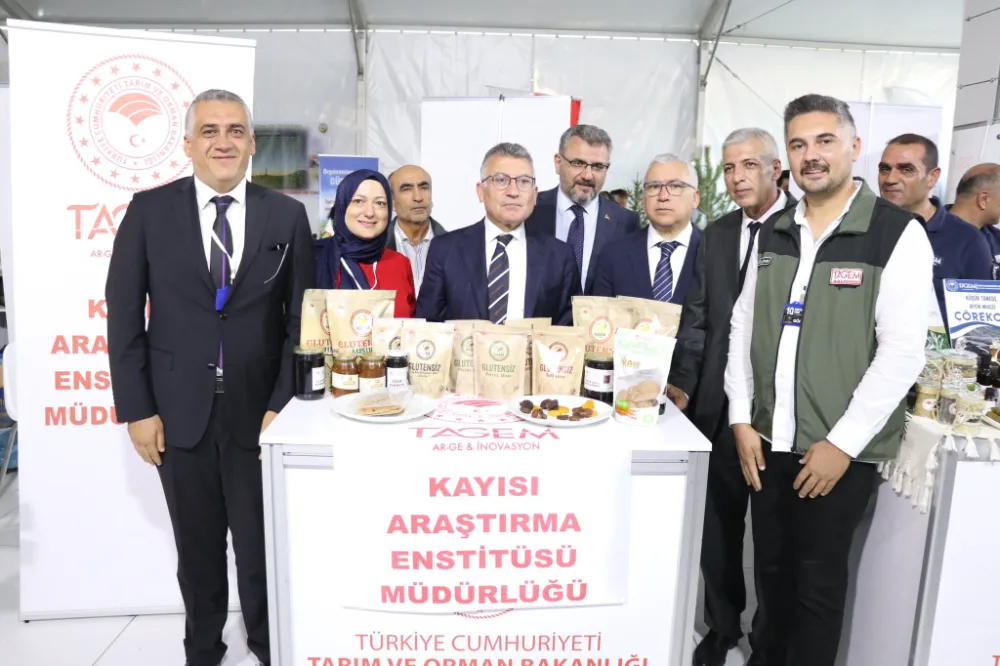 Kayısı Araştırma Enstitüsü Agro Sivas 2025 Fuarında Yerini Aldı